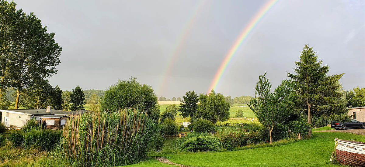 Teiche zur Fischaufzucht und zum Angeln - der Peenehof in Mecklenburg-Vorpmmern